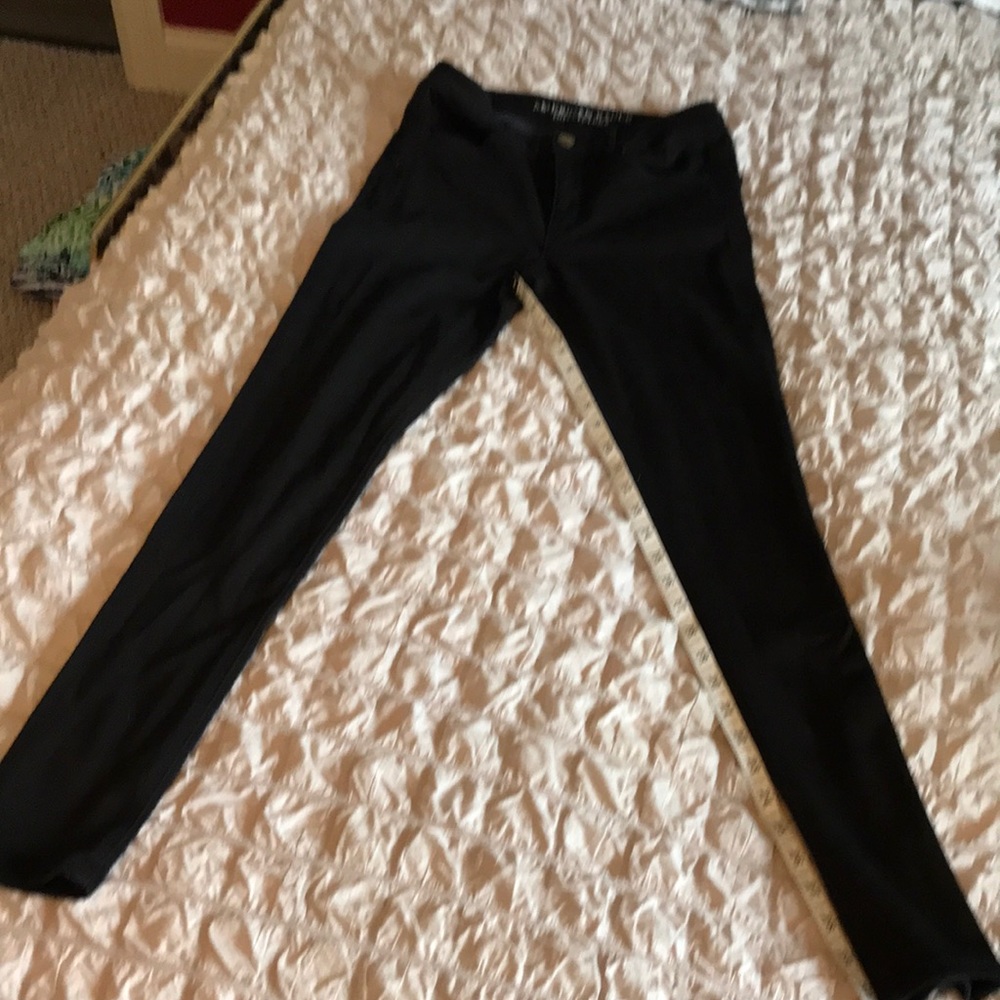 American Eagle black high rise jeggings